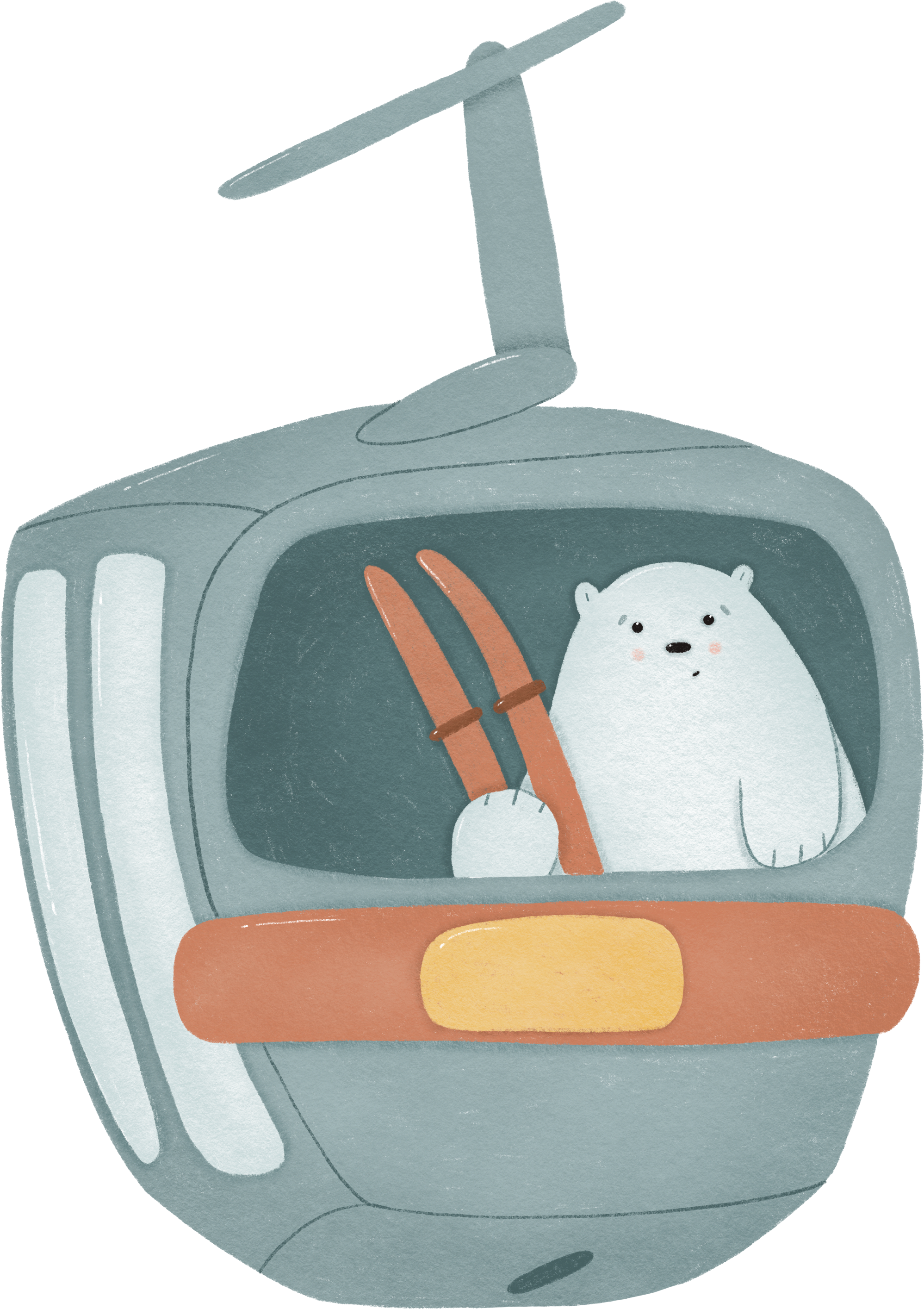 Illustration of person reading a book